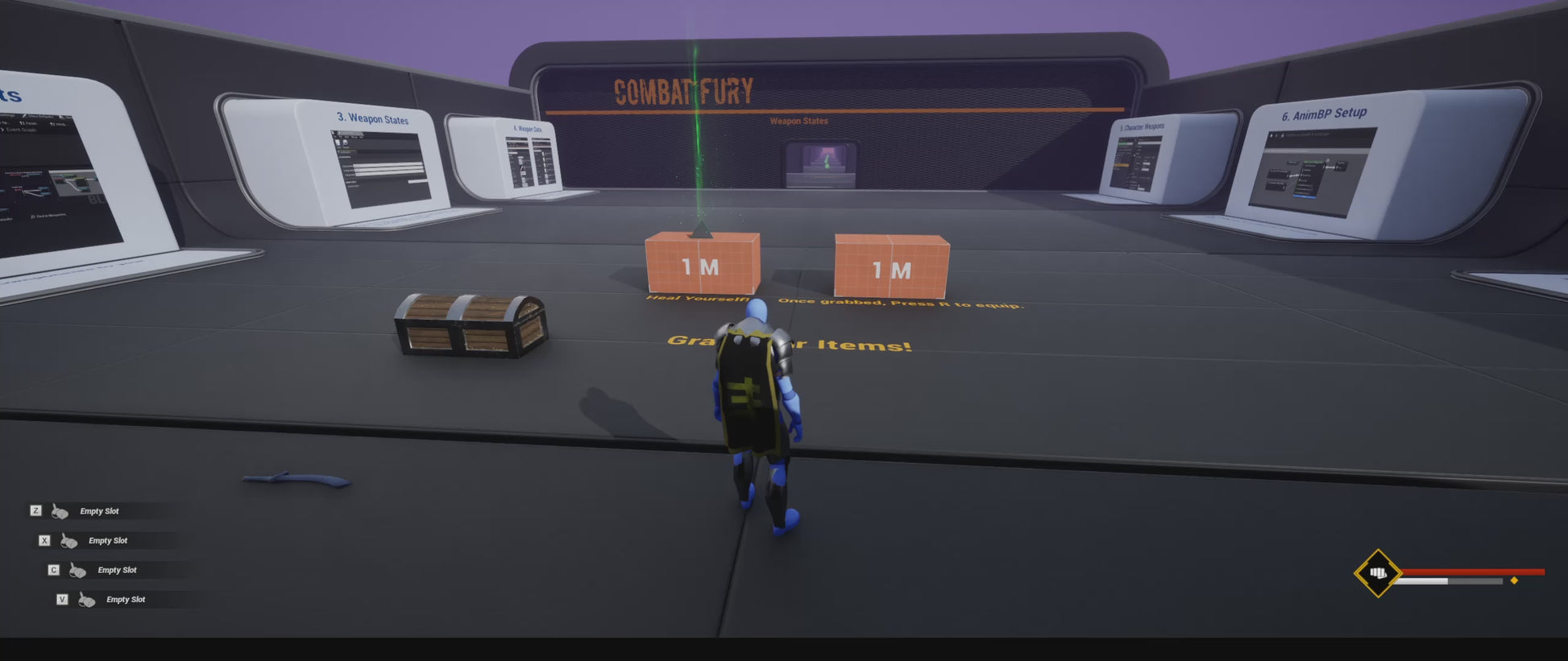 Combat Fury + RPG Inventory System Template - Integration Files